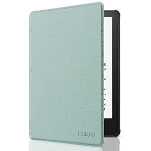 CoBak Case for 6.8" Kindle Paperwhite 11th Gen 2021- Smart Cover with Auto Sleep Wake Feature, Lightweight, Slim, PU Leather, Sage