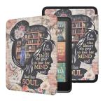 Case for All-New Kindle Paperwhite 12th Gen 2024 and Kindle Colorsoft Signature Edition, Book Lovers Gifts Lightweight PU Leather Protective Cover with Auto Sleep Wake Hand Strap