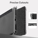 CoBak Case for Kindle Paperwhite 12th Gen 2024 (7") & Kindle Colorsoft Signature Edition (7") - New PU Leather Cover and Clear Soft Silicone Back Cover with Auto Sleep Wake Feature