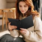 CoBak Case for Kindle Paperwhite 12th Gen 2024 (7") & Colorsoft Signature Edition - All New PU Leather Cover with Auto Sleep Wake Feature for Paperwhite Signature 2024 Released, Black