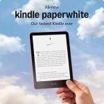 Amazon Kindle Paperwhite Bundle: Includes, Amazon Kindle Paperwhite 16GB | Raspberry, Plant-Based Leather Cover | Raspberry, & Power Adapter