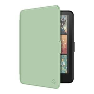 Fintie Case for 7" All-New Kindle Paperwhite (12th Generation, 2024) and Kindle Colorsoft - Slim Lightweight Shell PU Leather Protective Cover with Auto Sleep/Wake, Agave Green
