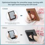 CoBak Lightweight Stand Case for 7" Kindle Paperwhite 12th Gen 2024 and Kindle Colorsoft with Right Hand Strap - Compatible with iPhone MagSafe, for Samsung/Belkin/Anker Wireless Charging Pads