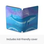 Amazon Kindle Kids 16GB (newest model) - If it breaks, we will replace it, includes ad-free books and cover, with glare-free display, faster page turns - Space Whale