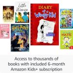 Amazon Kindle Paperwhite Kids 16GB (newest model) – larger 7" glare-free display – Kids read an average of 1+ hour per day with Kindle – Starfish