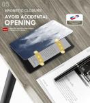 MoKo Case for All-new 7"Kindle Paperwhite 12th Generation 2024&Kindle Colorsoft Signature Edition 2024,Lightweight PU Protective Shell Cover with Auto Wake/Sleep for Kindle Paperwhite 2024,Gray Forest