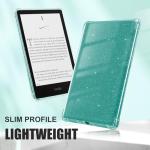iDLEHANDS Clear Case for 7" All-New Kindle Paperwhite 12th Gen 2024 & Kindle Colorsoft Signature Edition (2024 Release) - Ultra Slim Soft TPU Transparent Cover & Lightweight, Clear Glitter