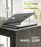 MoKo Case for All-new 7"Kindle Paperwhite 12th Generation 2024&Kindle Colorsoft Signature Edition 2024,Lightweight PU Protective Shell Cover with Auto Wake/Sleep for Kindle Paperwhite 2024,Gray Forest