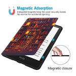 Qualnice Case for All-New Kindle Paperwhite with 7" Display (12th Gen 2024 Release) and Kindle Colorsoft 7" (Model No SA569P) with Auto Wake/Sleep, Library