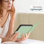 Fintie Case for 7" All-New Kindle Paperwhite (12th Generation, 2024) and Kindle Colorsoft - Slim Lightweight Shell PU Leather Protective Cover with Auto Sleep/Wake, Agave Green
