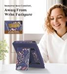 MoKo Case for 7"/6.8" Kindle Paperwhite(12th/11th Gen-2024/2021) and Kindle Colorsoft Signature Edition, Slim PU Shell Cover Case with Auto-Wake/Sleep for Kindle Paperwhite 2024, Night Blue