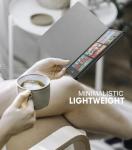 MoKo Case for All-new 7"Kindle Paperwhite 12th Generation 2024&Kindle Colorsoft Signature Edition 2024,Lightweight PU Protective Shell Cover with Auto Wake/Sleep for Kindle Paperwhite 2024,Gray Forest