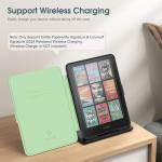 Fintie Case for 7" All-New Kindle Paperwhite (12th Generation, 2024) and Kindle Colorsoft - Slim Lightweight Shell PU Leather Protective Cover with Auto Sleep/Wake, Agave Green