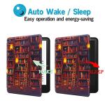 Qualnice Case for All-New Kindle Paperwhite with 7" Display (12th Gen 2024 Release) and Kindle Colorsoft 7" (Model No SA569P) with Auto Wake/Sleep, Library