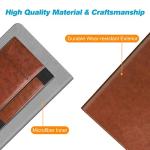 Fintie Stand Case for 6" Kindle Paperwhite (Fits 10th Generation 2018 and All Paperwhite Generations Prior to 2018) - Premium PU Leather Sleeve Cover with Card Slot and Hand Strap, Vintage Brown