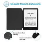 Qualnice Case for All-New Kindle Paperwhite with 7" Display (12th Gen 2024 Release) and Kindle Colorsoft 7" (Model No SA569P) with Auto Wake/Sleep, Library