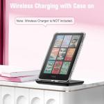 Fintie Case for 7" All-new Kindle Paperwhite (12th Generation, 2024) and Kindle Colorsoft, Ultra Slim Clear Soft Flexible Transparent TPU Back Shell Cover, Raspberry Hand Strap