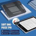 CoBak Clear Case for Kindle Paperwhite 10th Generation 6'' and Signature Edition 2018 Released,Shockproof Ligthwheight Slim Soft TPU Back Cover-Clear