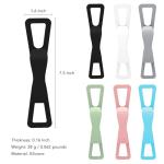 SEPTBEAM Ergonomic Silicone Hand Strap Holder for Kindle and Teblets - Handed Reading, Minimize Drops & Fatigue for Kindle Paperwhite/Kobo/Oasis/E-Book/Mini Teblets/Phone(Black)