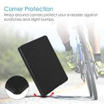 Fintie Slimshell Case for 6" Kindle Paperwhite (10th Generation, 2018 Release) - Premium Lightweight PU Leather Cover with Auto Sleep/Wake for Amazon Kindle Paperwhite E-Reader, Black