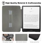 SCSVPN Double-Sided Magnetic Case for 7 inch Kindle Paperwhite 12th Gen & Kindle Colorsoft Signature Edition (2024 Release) | with Hand Strap | Auto Wake/Sleep | Premium PU Leather Hard Back Cover
