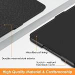 Fintie Slimshell Case for 6.8" Kindle Paperwhite (11th Generation-2021) and Kindle Paperwhite Signature Edition - Premium Lightweight PU Leather Cover with Auto Sleep/Wake, Black