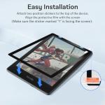 CoBak 2 Pack Matte Tempered Glass Screen Protector for 7" Kindle Paperwhite 12th Gen 2024 & Kindle Colorsoft Signature Edition, Kobo Aura 2 - Fingerprint Resistant, Anti-Bubble - 9H Hardness Film