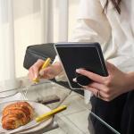 PopSockets Kindle Paperwhite Case (12th Gen, 7”, 2024/25), Signature Edition & Colorsoft – Slim Protective Cover with Built-in MagSafe-Compatible Ring for MagSafe PopGrip, E-Reader Accessory - Clear