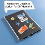 CoBak Clear Case for Kindle Paperwhite 10th Generation 6'' and Signature Edition 2018 Released,Shockproof Ligthwheight Slim Soft TPU Back Cover-Clear