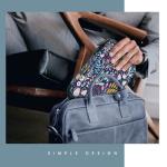 TiMOVO 6-7 Inch Tablet Sleeve for eReader Book Paperwhite/Colorsoft Signature Edition, Protective Sleeve Cover Case with Pocket for E-Reader/Oasis & Kobo Devices, Colorful Flower