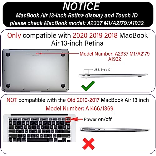 MacBook Air 13" Case & Keyboard Protectors Set