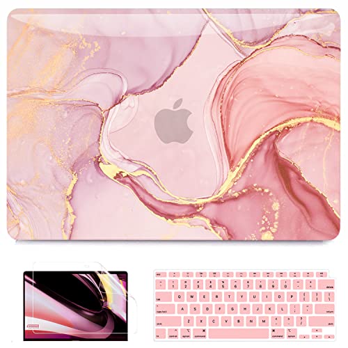 Pink Marble Hard Shell Case for MacBook Air 13