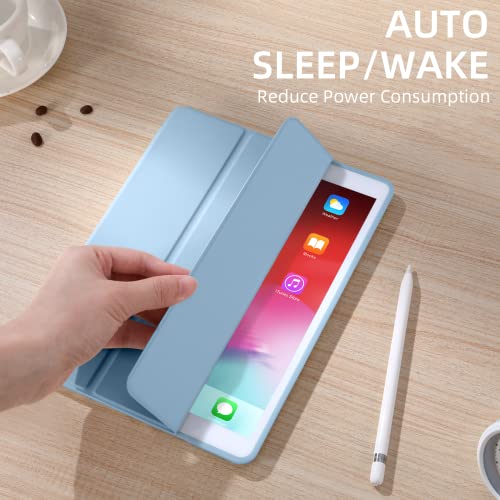 Sky Blue Case for iPad 10.2 Inch (2019-2021)