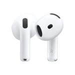 Apple AirPods 4 Wireless Earbuds, Bluetooth Headphones, with Active Noise Cancellation, Adaptive Audio, Transparency Mode, Personalized Spatial Audio, USB-C Charging Case with AppleCare+ (2 Years)