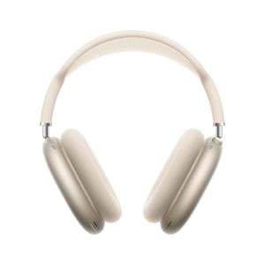 Apple AirPods Max Wireless Over-Ear Headphones, Pro-Level Active Noise Cancellation, Transparency Mode, Personalized Spatial Audio, USB-C Charging, Bluetooth Headphones for iPhone - Starlight