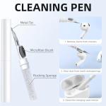 Charlam Compatible with AirPods 4 Case(2024), Soft Silicone Protective Cover for Apple AirPods 4, with Keychain, Cleaning Kit & Anti-Loss Strap, AirPods 4th Generation Case for Women Men, Rose Pink