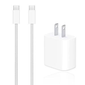 Airpods Pro 2nd/3rd Gen Charger, 20W USB-C Airpods 4 Charging Cord, USB C to usb c Woven Cable for NEW AirPod Pro 3 (2025),AirPod Max 2 Wireless Earbuds,iPhone 15/16/16E/17 Charging Cord Power Adapter