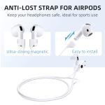 Charlam Compatible with AirPods 4 Case(2024), Soft Silicone Protective Cover for Apple AirPods 4, with Keychain, Cleaning Kit & Anti-Loss Strap, AirPods 4th Generation Case for Women Men, Rose Pink