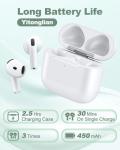 Yitonglian Wireless Charger Case Replacement for Airpods 4th Generation - Charging Case to USB-C Without Earbuds