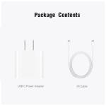 Airpods Pro 2nd/3rd Gen Charger, 20W USB-C Airpods 4 Charging Cord, USB C to usb c Woven Cable for NEW AirPod Pro 3 (2025),AirPod Max 2 Wireless Earbuds,iPhone 15/16/16E/17 Charging Cord Power Adapter