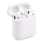 Apple AirPods with Wireless Charging Case - White (Renewed)