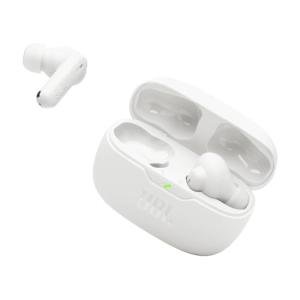 JBL Vibe Beam 2 - True Wireless Noise Cancelling Earbuds with JBL Pure Bass Sound & Smart Ambient technology, 4mics for crisp, clear calls, up to 40Hrs of Playback, IP54 Dust & Water resistant (White)