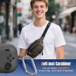 Getino Game Case for AirPods 4 2024 Cover with Cleaner Kit, Keychain, Compatible with Apple Airpods 4 Case Covers, Cute Funny Shock-Proof Protective Silicone AirPod 4 Cases for Men Boy-Black