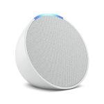 Amazon Echo Pop (newest model), Our smallest speaker, Designed for Alexa+, Fits in any room, Glacier White