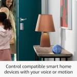 Amazon Echo Dot (Newest Model) | Limited-Edition Japanese Shibori Design by Joe Ando