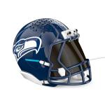 NFL Echo Dot Bundle: Includes Echo Dot | Deep Sea Blue and Limited-Edition NFL Helmet Stand | Seattle Seahawks