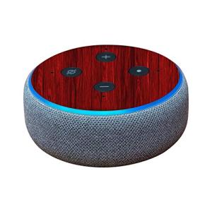 MightySkins Skin Compatible with Amazon Echo Dot (3rd Gen) - Cherry Grain | Protective, Durable, and Unique Vinyl Decal Wrap Cover | Easy to Apply, Remove, and Change Styles | Made in The USA