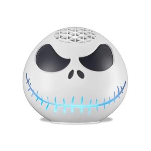 Echo Dot Bundle: Includes Echo Dot (5th Gen, newest model) | Glacier White and Limited Edition Disney Jack Skellington Shell