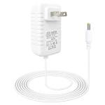 AZJCKEW White 15W Power Adapter Compatible with Echo Dot 3rd/4th/5th Gen Echo Po Echo Show 5 (1st & 2nd Gen) Kids Edition Smart Speaker Charger, 6.6FT Cord, DC Plug Replacement