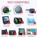 15W Alexa Power Cord Compatible with Echo Show 5 1st / 2nd Gen, Echo Dot 3rd / 4th / 5th Generation (Include Kids Edition), Echo Pop Spot Power Adapter Charger Cable 6.6ft